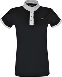 Flags&Cup Reitshirt Polo für Damen Schwarz XS – Bild 1 von 1