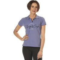 Produktbild von Flags&Cup Reitshirt Salta für Damen aus Baumwolle in Lila und Blau