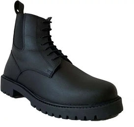 Flags&Cup Reitstiefel aus Leder mit Schnürung Schwarz Größe 44 – Bild 1 von 1