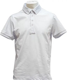 Flags&Cup San Remo Wettkampf-Poloshirt für Kinder in Weiß Größe 10 Jahre – Bild 1 von 1