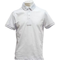 Produktbild von Flags&Cup San Remo Wettkampf-Poloshirt für Kinder in Weiß Größe 14 Jahre