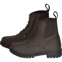 Produktbild von Flags&Cup Sarentino Reitstiefel aus Leder mit Schnürung für Unisex in Braun Größe 41