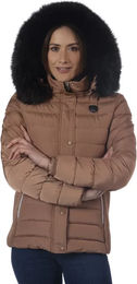 Produktbild von Flags&Cup Sarnia Damen Daunenjacke Braun Größe M