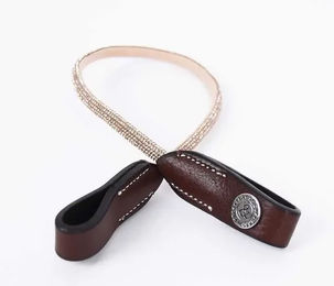 Produktbild von Flags&Cup Stirnband für Pferde Sparkle 2.0 Braun