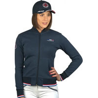 Produktbild von Flags&Cup Sweatshirt mit Reißverschluss für Damen Frankreich Limited Edition aus Baumwolle