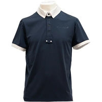 Produktbild von Flags&Cup Turnier-Poloshirt San Remo Reitshirt für Herren Blau Größe M
