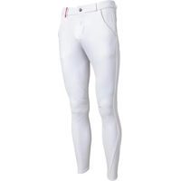 Produktbild von Flags&Cup Turnierhose Belmont Mid Grip Reithose für Herren in Weiß Größe 42