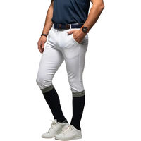 Produktbild von Flags&Cup Turnierhose Colorado Mid Grip Reithose für Herren in Weiß