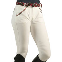 Produktbild von Flags&Cup Turnierreithose für Damen Mid Grip France Collection Weiß Größe 44