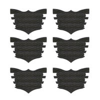 Produktbild von Flair Strips Nasenpflaster Schwarz 6er Pack