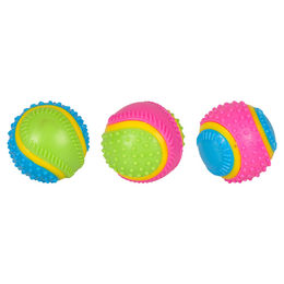 Flamingo 5 Senses Ball Hundespielzeug aus TPR in verschiedenen Farben - 6,5 cm – Bild 1 von 5