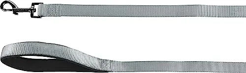 Flamingo Abbi Führleine aus Nylon in Grau 130 cm x 15 mm – Bild 1 von 2