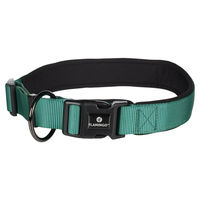 Produktbild von Flamingo Abbi Hundehalsband aus Nylon in Grün Größe XXL 60-65cm für Riesenrassen
