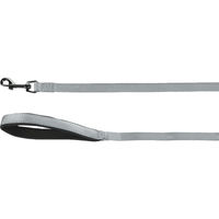 Produktbild von Flamingo Abbi Hundeleine aus Nylon in Grau 130 cm x 20 mm - 130 cm