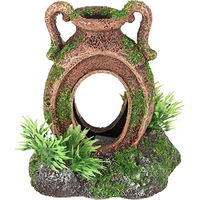 Produktbild von Flamingo AD MOZA Krug mit Pflanze 16x11x13cm