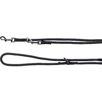 Produktbild von Flamingo Aiden Schleppleine für Hunde aus Nylon Schwarz 200 cm - 200 cm