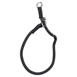 Flamingo Aiden Zug-Stopp-Halsband für Hunde Schwarz Größe M – Bild 1 von 2