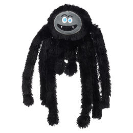 Flamingo Aliza Halloween Spinne Plüschspielzeug für Hunde mit Squeaker Schwarz 26x7x36cm – Bild 1 von 5