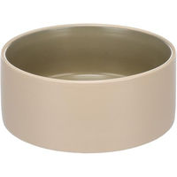 Produktbild von Flamingo Anca Keramik Futternapf für Hunde in Beige und Grün 800ml - 800 ml