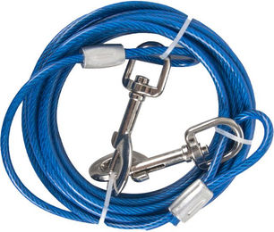 Flamingo Anlegekabel Leine aus Metall Blau 5 Meter - 5 m – Bild 1 von 4