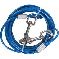 Produktbild von Flamingo Anlegekabel Leine aus Metall Blau 5 Meter - 5 m