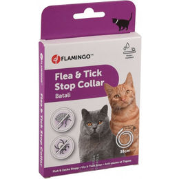 Produktbild von Flamingo Anti-Parasit Batali Floh und Zecken Stop Halsband für Katzen 38cm - 38 cm