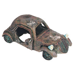 Produktbild von Flamingo Aquariendeko Oldtimer Figur und Höhle für Fische in Bunt und Braun - 300 g