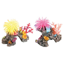 Produktbild von Flamingo Aquariendeko Riff mit Anemone für Meerwasser Aquarien 14x12x11,5 cm