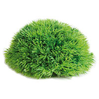 Produktbild von Flamingo Aquariendekoration Figur und Höhle für Fische mit halbem Moosball Durchmesser 17 cm