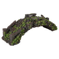 Produktbild von Flamingo Aquarium Dekoration Moza Brücke Höhle aus Kunststoff Braun 25x8x8 cm