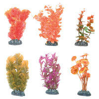 Produktbild von Flamingo Aquarium Seidenpflanze Cuba für Fische Bunt 10 x 8 x 39 cm