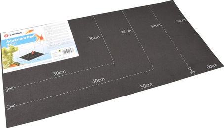 Flamingo Aquariumunterlage Marlin Schwarz 60x30cm für Fische – Bild 1 von 3
