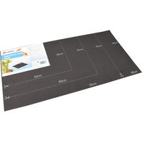 Produktbild von Flamingo Aquariumunterlage Marlin Schwarz 60x30cm für Fische
