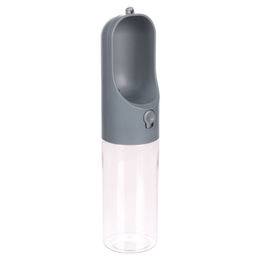 Flamingo Archie Tragbarer Wasserspender Trinkflasche für Hunde und Katzen Grau 410ml BPA-frei – Bild 1 von 6