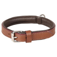 Produktbild von Flamingo Arizona Halsband aus Leder in Braun 30-37 cm 20 mm