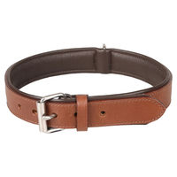 Produktbild von Flamingo Arizona Hundehalsband aus Leder in Braun 45-55 cm 32 mm