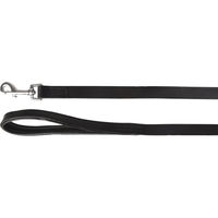 Produktbild von Flamingo Arizona Hundeleine aus Leder schwarz 130 cm 20 mm - 130 cm