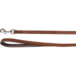 Produktbild von Flamingo Arizona Leder Führleine Braun 130 cm 15 mm - 130 cm