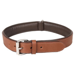 Flamingo Arizona Leder Halsband für Riesenrassen in Braun 52-61 cm 32 mm XXL – Bild 1 von 2