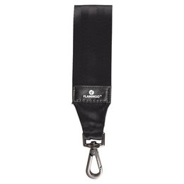 Flamingo Autogurt Verbindungsstück Fides kurz aus Polyester Schwarz 23x5 cm für Hunde Sicherheit – Bild 1 von 4