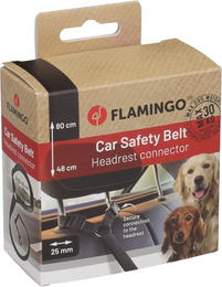 Flamingo Autoleine Luigi Schwarz Polyester Größe M – Bild 1 von 4