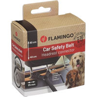 Produktbild von Flamingo Autoleine Luigi Schwarz Polyester Größe M