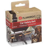 Produktbild von Flamingo Autoleine Ramone Schwarz Größe S aus Polyester