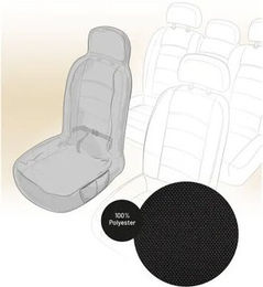 Flamingo Autoschutzdecke Oslo Schwarz aus Polyester – Bild 1 von 3