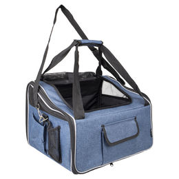Flamingo Autositz Ida Blau Hundetransporttasche für kleine Rassen bis 7kg 44x35x29,5cm – Bild 1 von 4