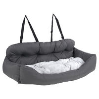 Produktbild von Flamingo Autositz Orlando Hundesitz XXL Grau wasserabweisend aus Polyester