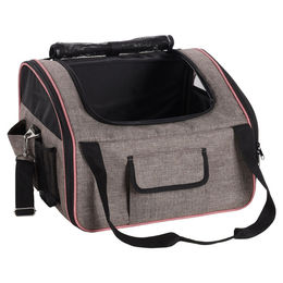 Flamingo Autositz Xenophon für Welpen XS in Taupe aus Polyester – Bild 1 von 12