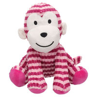 Produktbild von Flamingo Azor Hundespielzeug Affe Rosa XL aus Plüsch mit Quietscher