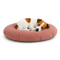 Produktbild von Flamingo Baleno Hundebett und Katzenbett Oval Rot 60 x 50 x 8 cm mit abnehmbarem Bezug