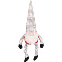 Produktbild von Flamingo Bardo Wichtel Hundespielzeug mit Squeaker und Knistergeräusch Rot 20x14x58cm